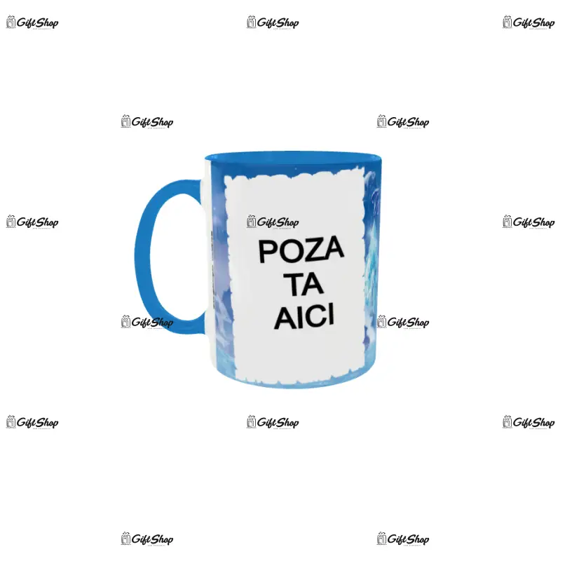 Elsa, frozen, cana personalizata cu poza si text, 330ml, model 3348